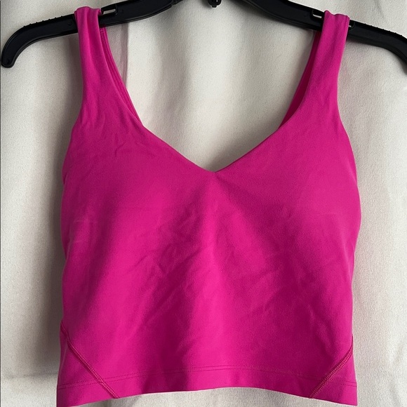 Lululemon Align Tank Top Hot Pink Size 2 - Picture 2 of 4